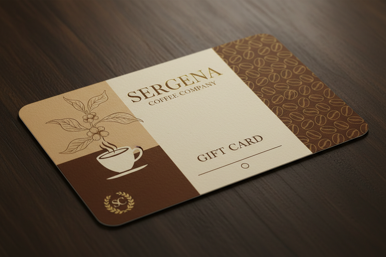 gift card picture for card selection